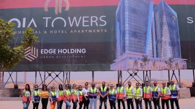 «إيدج القابضة» تبدأ إنشاءات «أويا تاورز» بالعاصمة الإدارية الجديدة