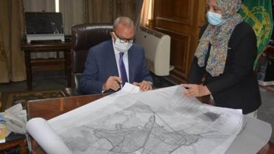 محافظ القليوبية يعتمد المخطط الاستراتيجي لمدينة شبين القناطر