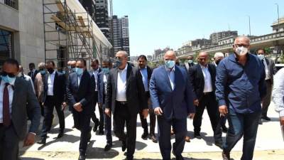 بالصور .. رئيس الوزراء يتفقد مشروع تطوير منطقة مثلث ماسبيرو قبل بدء التسليم