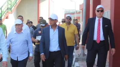 نائب رئيس الشركة القابضة يتفقد محطتى مياه الجلاء والصرف الصحى ببلتاج بالغربية