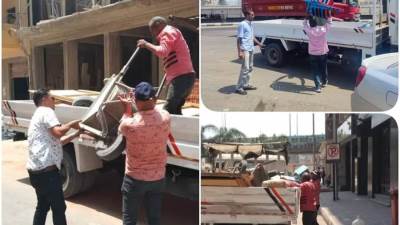 خلال حملات مكبرة ...  رفع 894 حالة إشغال طريق مخالف بنطاق 6 بالبحيرة