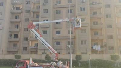 جهاز « العبور الجديدة » يتعاقد على 3 آلاف عداد مياه مسبق الدفع واستبدال كشافات الإنارة الصوديوم بـ«ليد» بعدة مدن