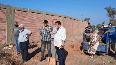 مياه دمياط: إنهاء ربط الخطوط الجديدة المغذية لقريةمركز كفر سعد ضمن مشروعات حياه كريمة