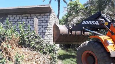  دمياط: انطلاق الموجة ال20 لازالة التعديات على أملاك الدولة والأراضي الزراعية