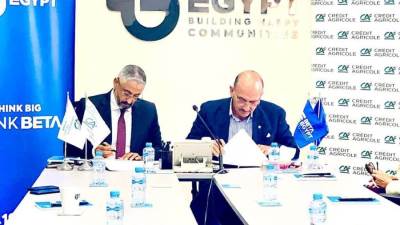 «كريدي أجريكول مصر » يوقع بروتوكول تعاون مع شركة بيتا إيجيبت لمنح تمويل عقاري يصل إلى 10 مليون جنيه
