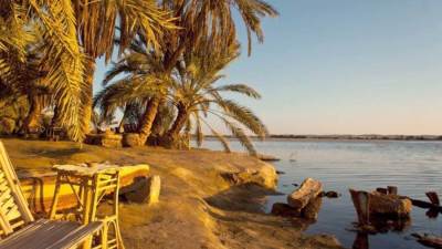 الحكومة تكشف حقيقة تجفيف بحيرة  فطناس بسيوة