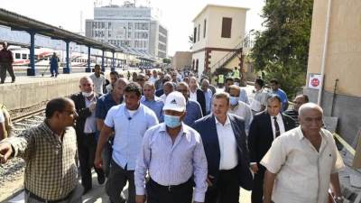 وزير النقل يتابع التقدم في معدلات تنفيذ مشروع تحديث نظم الإشارات بخط القاهرة/ الاسكندرية