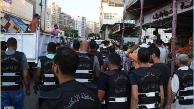 لليوم الثالث على التوالي .. حملة مكبرة لحي شرق إسكندرية لإزالة التعديات والاشغالان 