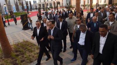  افتتاح مجمع «تحيا مصر» للخدمات الحكومية  بسيدي عبد الرحمن بالعلمين 