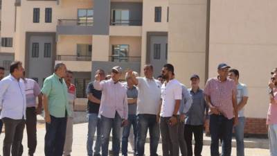 جولات ميدانية بالمشروعات الجارية بمدن أكتوبر والعاشر وبدر والسادات والسويس والعبور وبرج العرب الجديدة