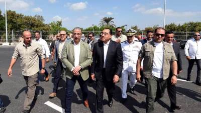 «مدبولى» يبدأ زيارة لمحافظة الفيوم  ويتفقد أعمال توسعة وتطوير المُدخل الرئيسي للمدينة 