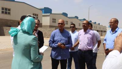 بالصور .. جولة تفقدية لرئيس جهاز العاشر لوحدات «الإسكان الاجتماعي» والجامعة الاهلية