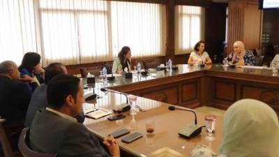 «نائب محافظ الجيزة» تبحث مخططات التطوير لمدينتي البدرشين وكرداسة بالتعاون مع الوكالة الالمانية