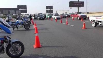 تحويلات مرورية لتنفيذ أعمال تطوير محور الخمسين بمنطقة زهراء المعادى بالقاهرة