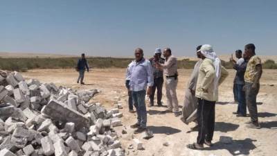 ضمن المرحلة الثانية للموجه 20 ..  إزالة 3 حالات تعدى على أملاك الدولة بسمالوط 