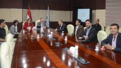 الرئيس التنفيذى لـ  «صندوق الإسكان الاجتماعي» ومعاون وزير الإسكان يبحثان آليات مشاركة عددٍ من المطورين العقاريين في تنفيذ المشروعات