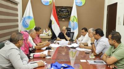 مياه أسيوط تعقد اجتماعاً لمراجعة اجراءات التشغيل الأمثل للمحطات بنظام الــSOB