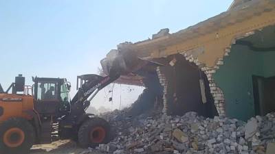 إزالة 115 تعدى على أملاك الدولة بقرى البدرشين واسترداد 10 الاف م٢ بأطفيح