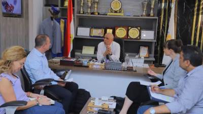 وفد من بنك «التعمير الألماني» يتفقد شركة مياه الشرب والصرف الصحي بقنا