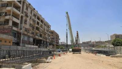 غلق جزئي بشارع الهرم لتنفيذ محطة مترو المريوطية بالخط الرابع