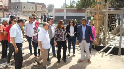 «محافظ دمياط» تتابع الموقف التنفيذى لمشروعات المبادرة الرئاسية «حياة كريمة» بكفر سعد 