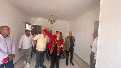 جولة تفقدية لمسئولي الإسكان بوحدات «سكن لكل المصريين» بالعبور الجديدة