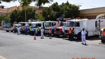 الاسكان: استعدادات مكثفة لموسم الشتاء بمدن الشروق والعاشر وأكتوبر والشيخ زايد 