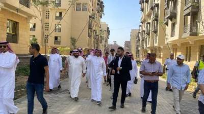 مسئولو «الإسكان» يلتقون وفدا سعوديا لعرض التجربة المصرية فى تطوير المناطق العشوائية 