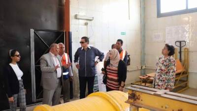 محطة مياه المعادى تحصل على شهادة الادارة الفنية  TSM