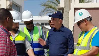 رئيس "مياه أسوان" يتابع مشروعات "حياة كريمة" فى بلانة وفطيرة