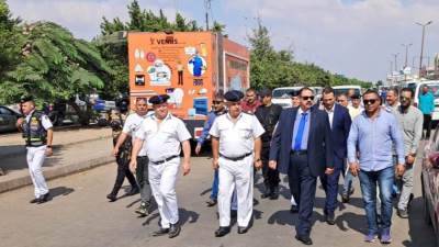 حملة مكبرة لإزالة التعديات والإشغالات في «العاشر من رمضان» (صور)