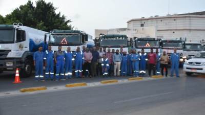 مياه مطروح ترفع حاله التأهب استعدادا لموسم الأمطار