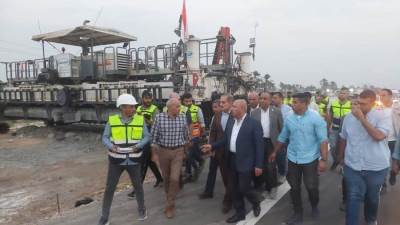 وزير النقل يتابع تنفيذ المرحلة الأولى لتطوير الطريق الدولي الساحلي من دمياط حتى «جمصة- المنصورة الجديدة»