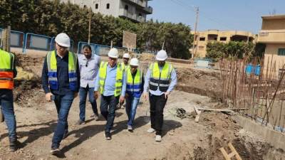 بالصور ..رئيس مياه المنوفية يتفقد مشروعات srssp الممولة من البنك الدولي والآسيوي بمركز تلا