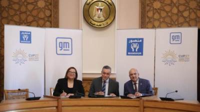 «جنرال موتورز» و«المنصور للسيارات» الشريك الحصري للتنقل بمؤتمر المناخ 2022