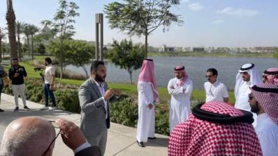 مسئولو الإسكان يستقبلون الوفد السعودي الثاني لعرض التجربة العمرانية المصرية