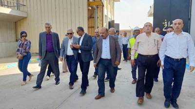 نائب وزير الإسكان يتفقد محطة معالجة الصرف الصحي بالتل الكبير بالإسماعيلية