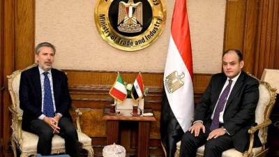 وزير التجارة: نرحب باستقبال الشركات الإيطالية للاستثمار في السوق المصري 