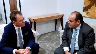 وزير التجارة والصناعة يبحث مع مدير عام منظمة اليونيدو تعزيز التعاون المشترك