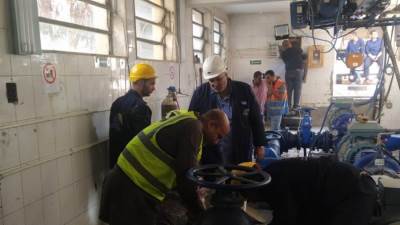 رئيس مياه القاهرة: الانتهاء من أعمال الصيانة الدورية والعمرات بالمحطات والطلمبات والروافع بالقطاع الشمالي  