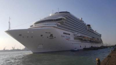 من أكبر السفن السياحية فى العالم .. ميناء بورسعيد  يستقبل سفينة الأحلام "COSTA DIADEMA"