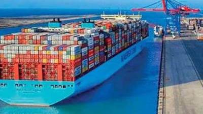 استمرار حركة الملاحة بميناءي الإسكندرية والدخيلة رغم سقوط الأمطار 