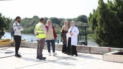 متابعة أعمال التطهير بمحطة مياه الشيخ عابد ببنى سويف ضمن خطة التطهير الدورية