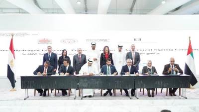 وزيرة التخطيط تشهد توقيع المذكرة الإطارية لمشروع إنتاج الوقود الأخضر مع شركة مصدر الإماراتية