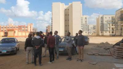 بالصور جولة «سالمان» لمشروعات «الإسكان الاجتماعي» بالسادات