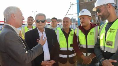 رئيس القابضة للمياه يتفقد توسعات مرفق مياه شربين بالدقهلية ضمن مبادرة حياة كريمة 