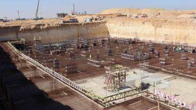 «نخيل للتطوير» تبدأ تنفيذ الأعمال الخرسانية بمشروع «Trio V Tower» بالعاصمة الإدارية