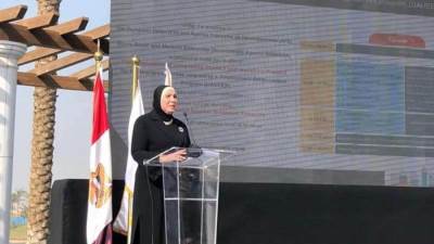 نيفين جامع:مرحلة جديدة من التعاون مع الاتحاد الأوروبي والوكالة الفرنسية للمساهمة في تطوير المناطق العشوائية