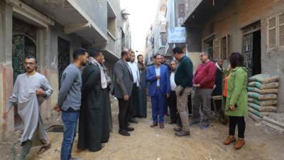 رئيس مياه أسيوط يتفقد الأعمال التنفيذية لــ13 ألف وصلة منزلية