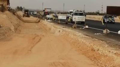 الاسكان:تنفيذ أعمال ربط محور «سفنكس الجديدة» بطريق القاهرة/إسكندرية الصحراوي